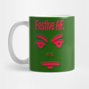 Festive AF with RBF Mug